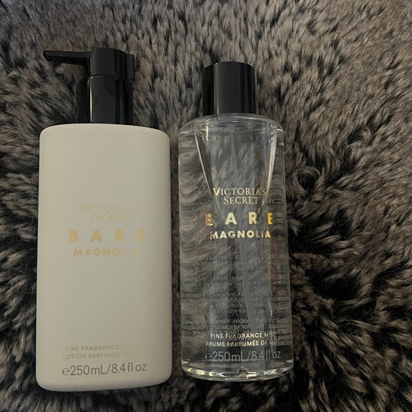 VICTORIA’S SECRET BARE MAGNOLIA BODY MIST & BODY LOTION LOT - Picture 2 of 3